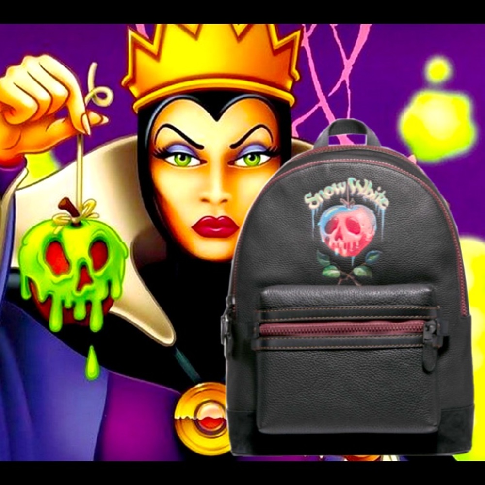 NWT ltd. ed. Coach Disney x poison apple backpack
